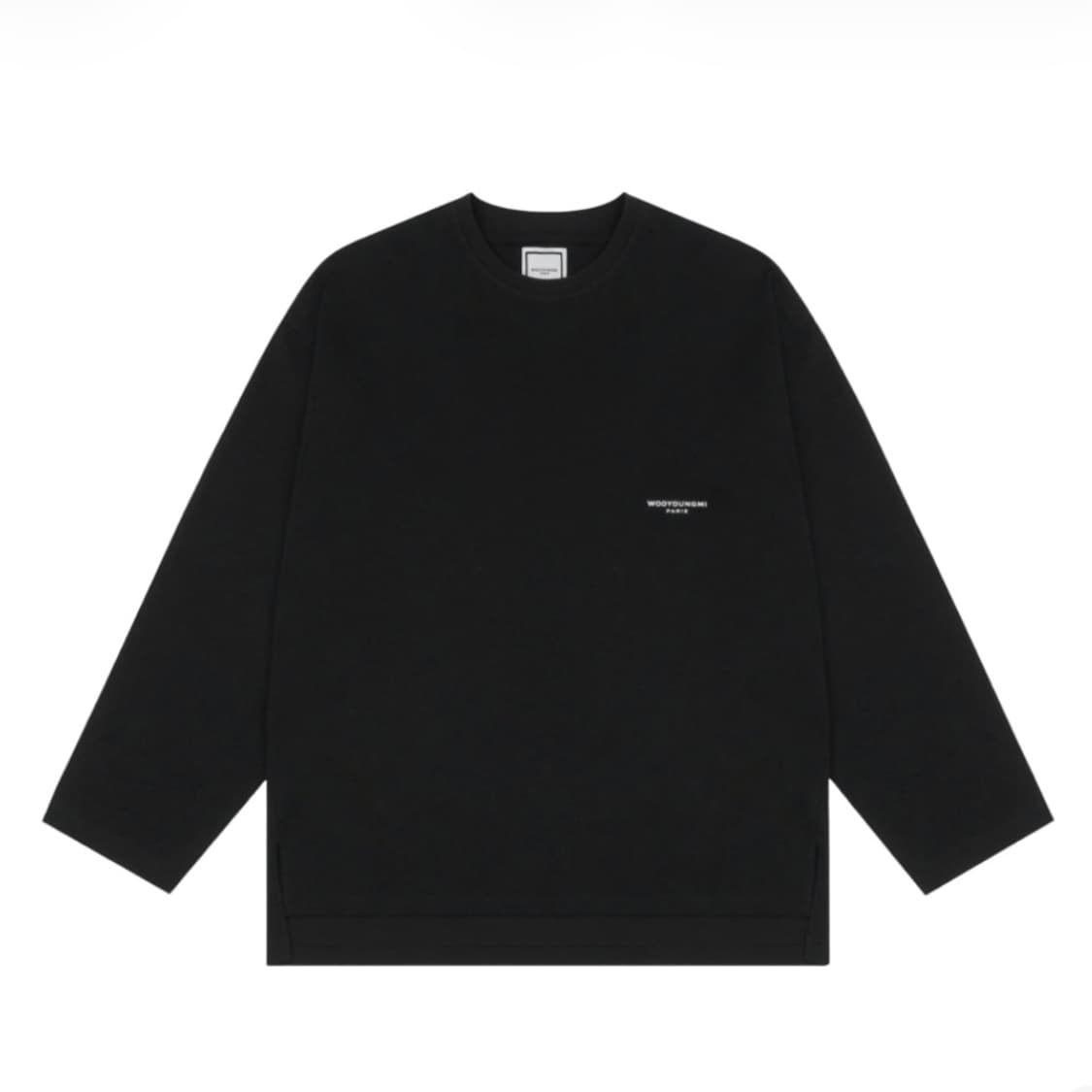 [48] 우영미 플라워 백로고 롱슬리브 상품이미지2