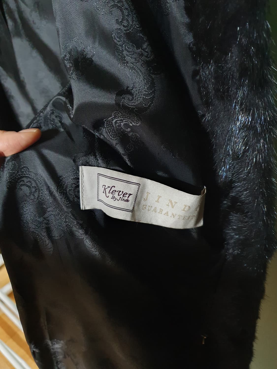 진도 끌레베 밍크 후드 코트 66 상품이미지6