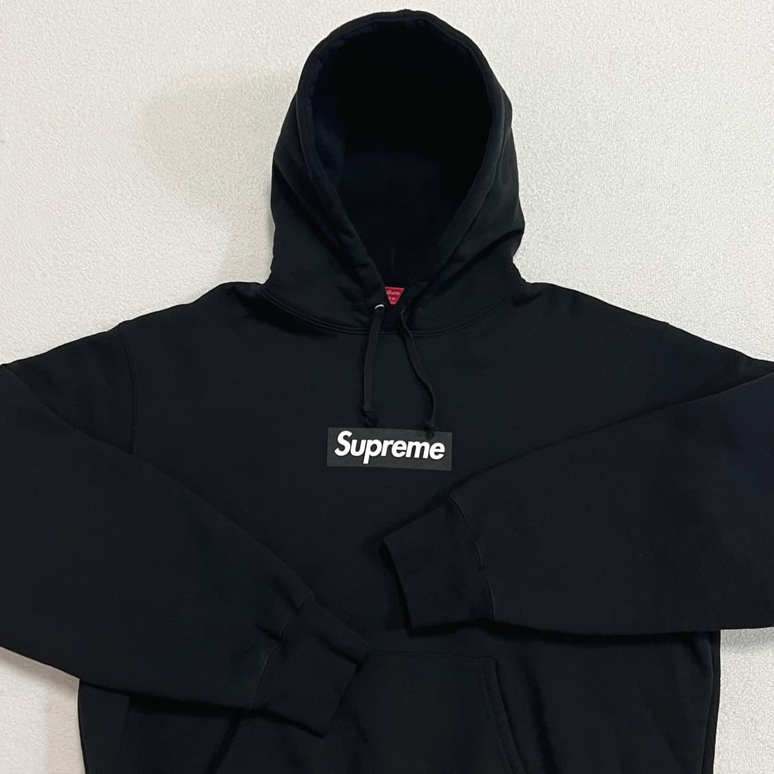 슈프림 23FW 서울 무궁화 박스로고 후드 블랙 상품이미지2