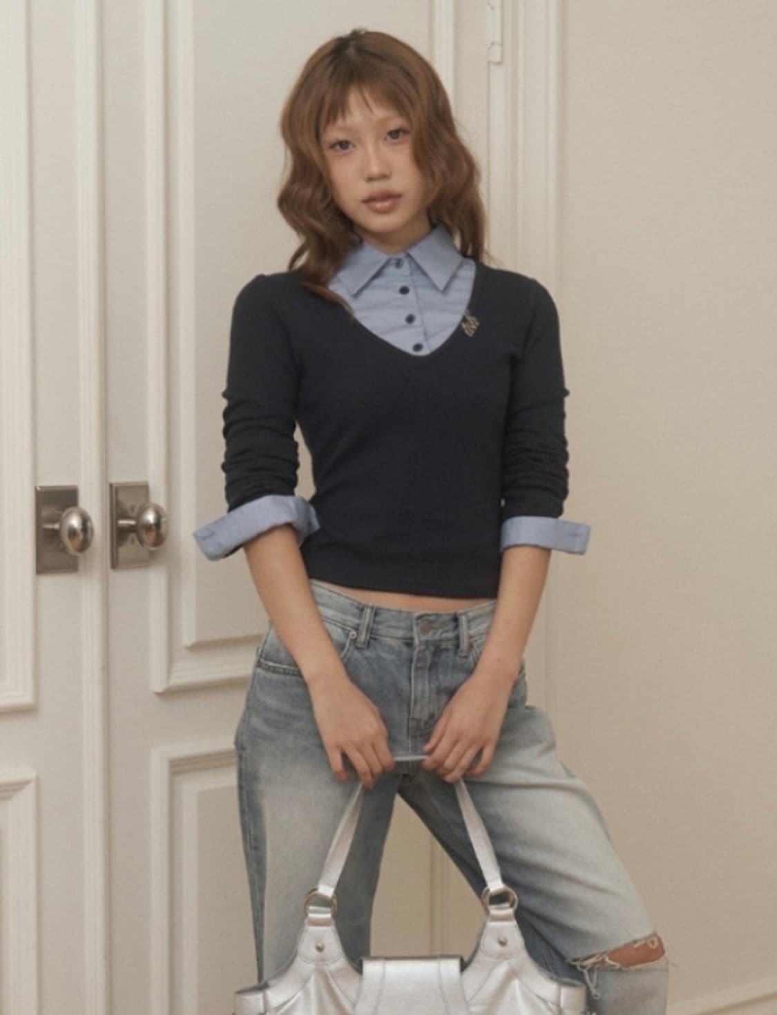 (새상품) toh 코니탑 네이비 상품이미지1