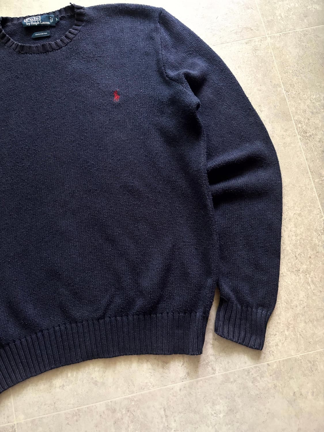 90's 폴로 랄프로렌 니트 스웨터 L(100~105) 상품이미지5