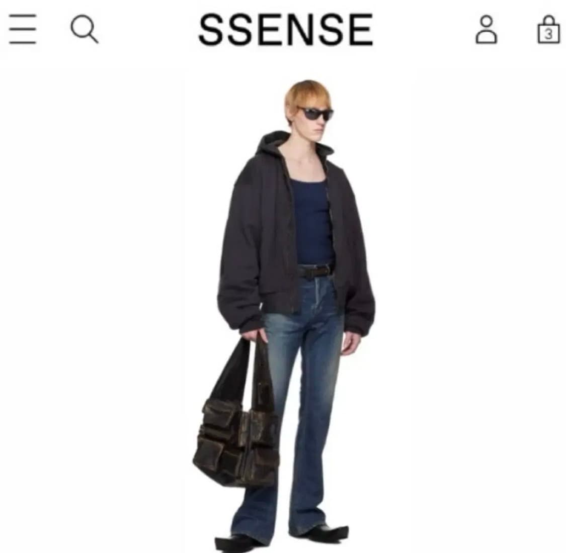 (29) 발렌시아가 25ss 부츠컷 플레어 데님 상품이미지3