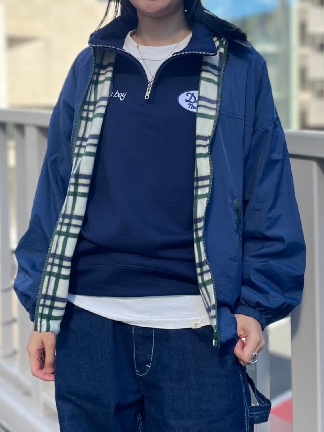 BEAMS BOY Nylon Reversible Blouson 상품이미지4