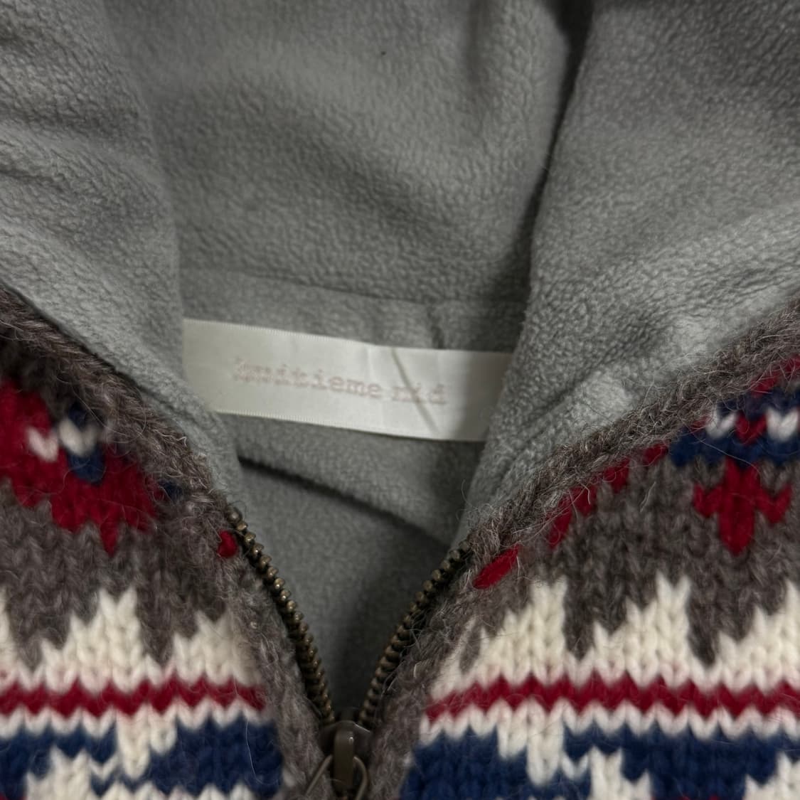 에스닉 나바호 핸드메이드 니트집업  상품이미지3