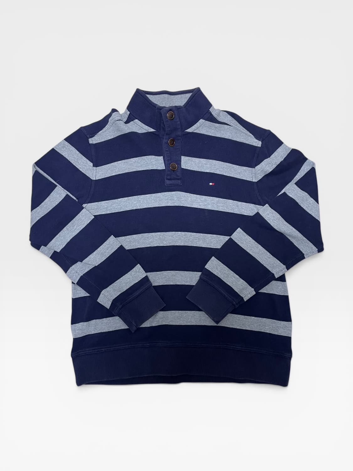 타미힐피거 - 버튼 럭비 롱슬리브(L 추천) 상품이미지1