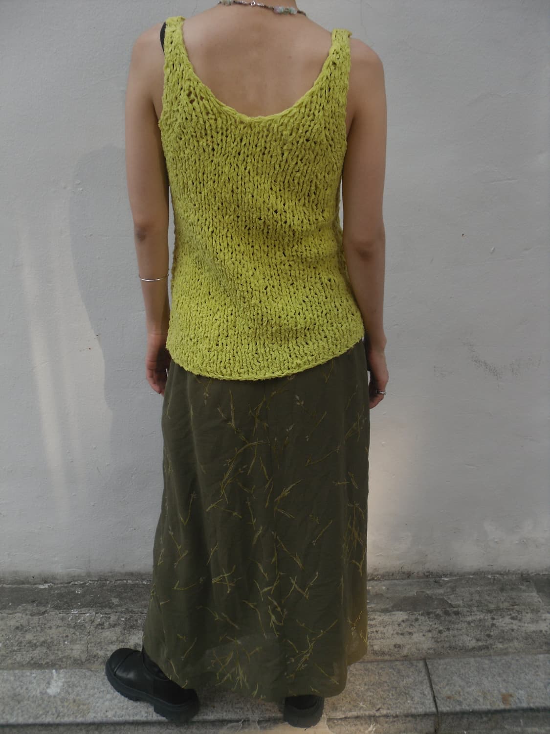 Vintage knit sleeveless 상품이미지3