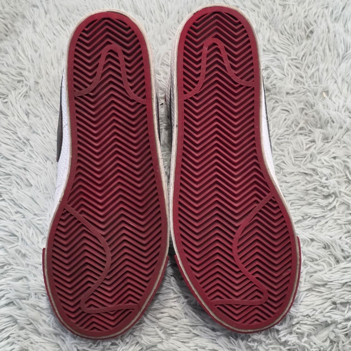 7a-18:나이키 블레이저 미드 GS 화이트/레드/블랙(235) 상품이미지9