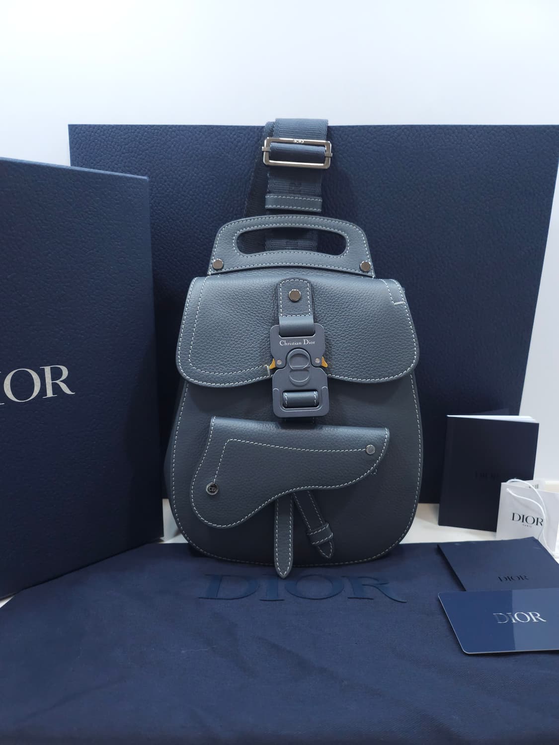 [정품] 디올 갤럽 슬링백 딥 그레이 상품이미지1