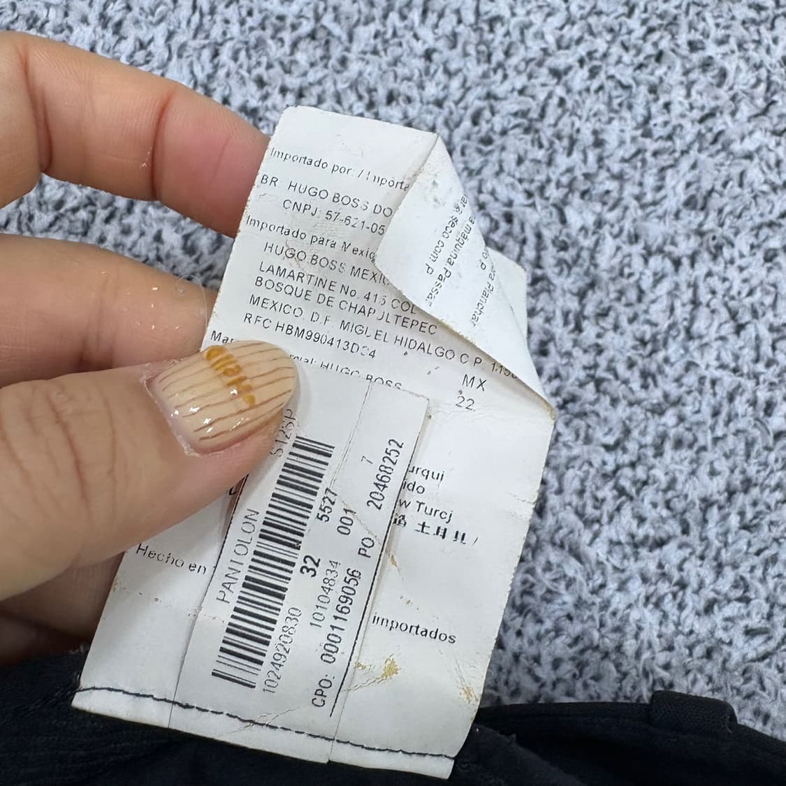 32 BOSS 휴고보스 정장 바지(수선) 0406J 상품이미지6