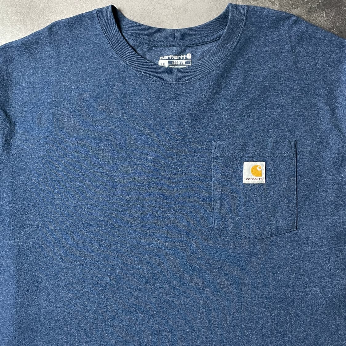 CARHARTT 칼하트 K126 블루 긴팔 티셔츠 A00962 상품이미지3
