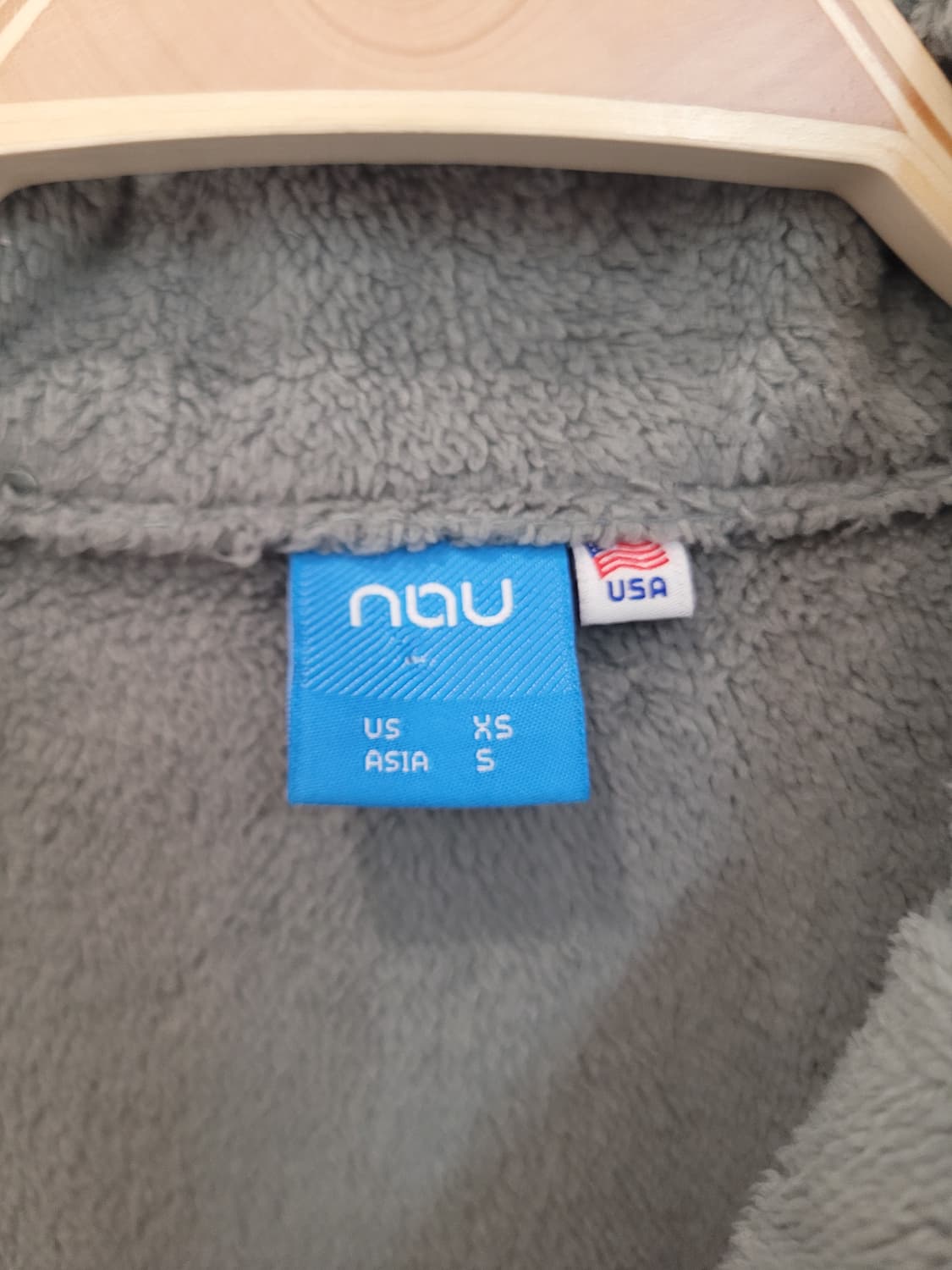 나우NAU 바람막이 후리스 점퍼 남녀공용 XS사이즈 상품이미지10