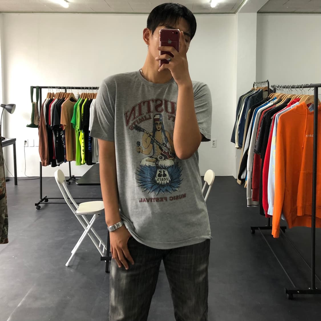 빈티지 오스틴 페스티벌 티셔츠 상품이미지3