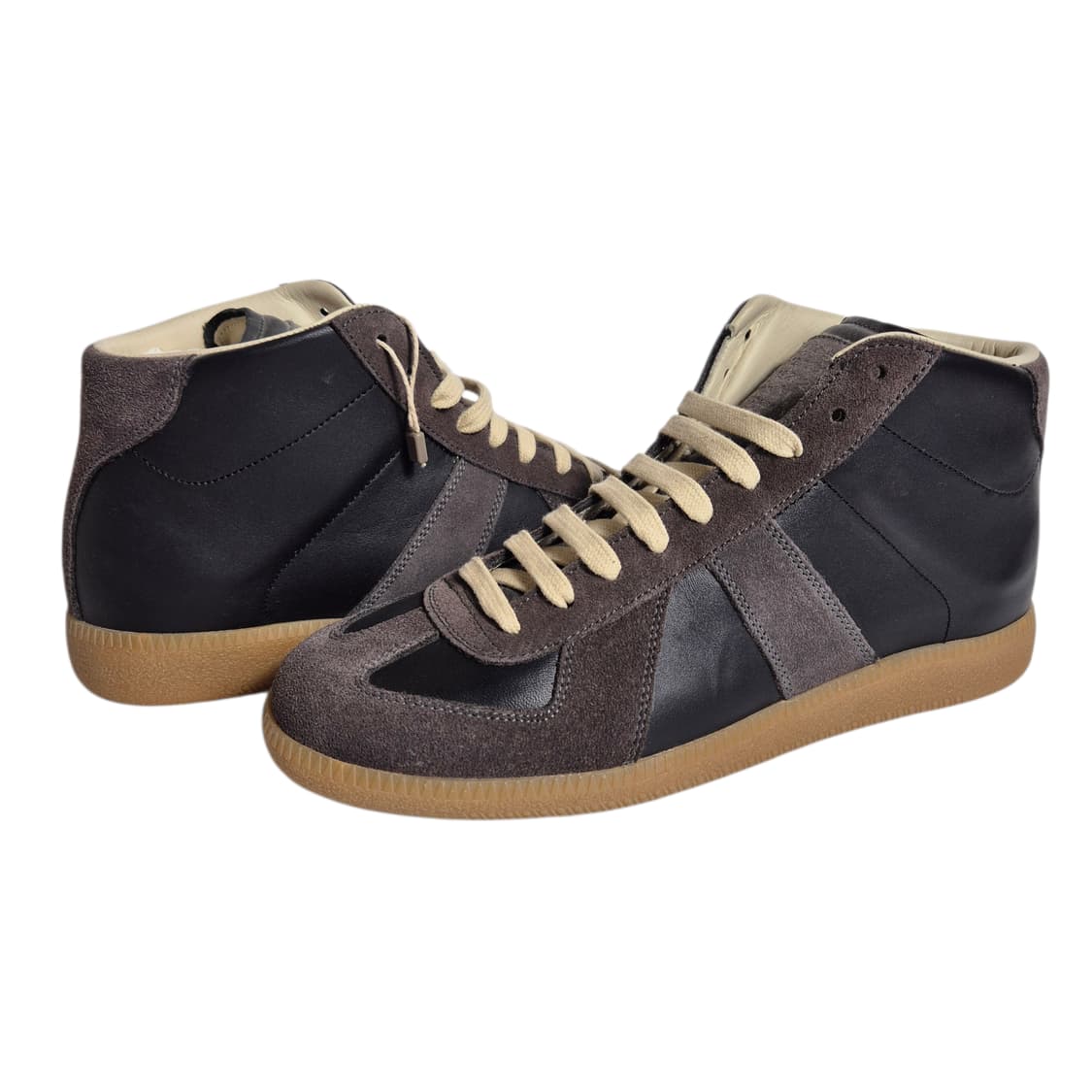 250-255) 메종 마르지엘라 레플리카 하이탑 블랙/다크그레이 상품이미지1