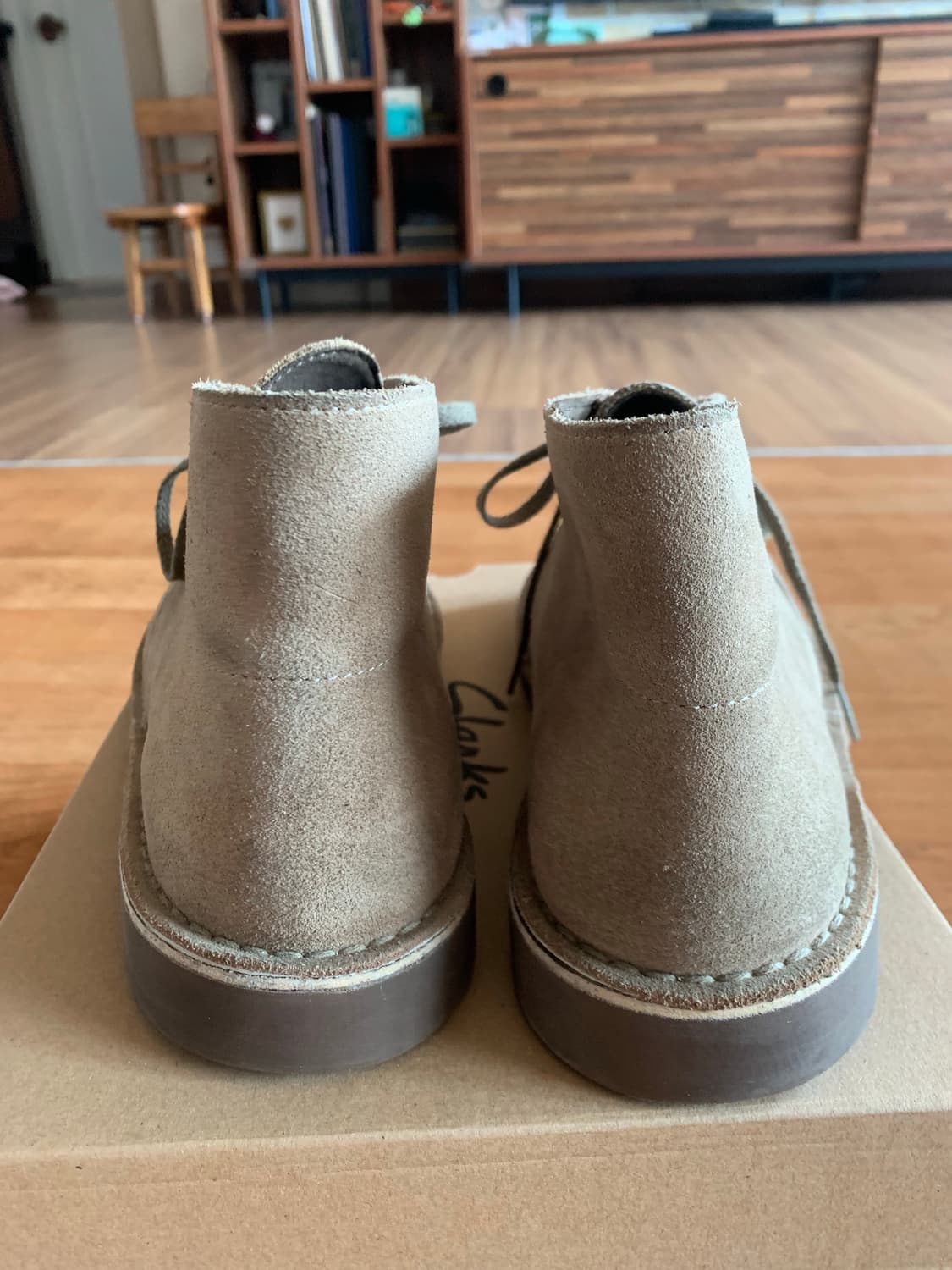 클락스 데저트부츠 타우페 상품이미지5