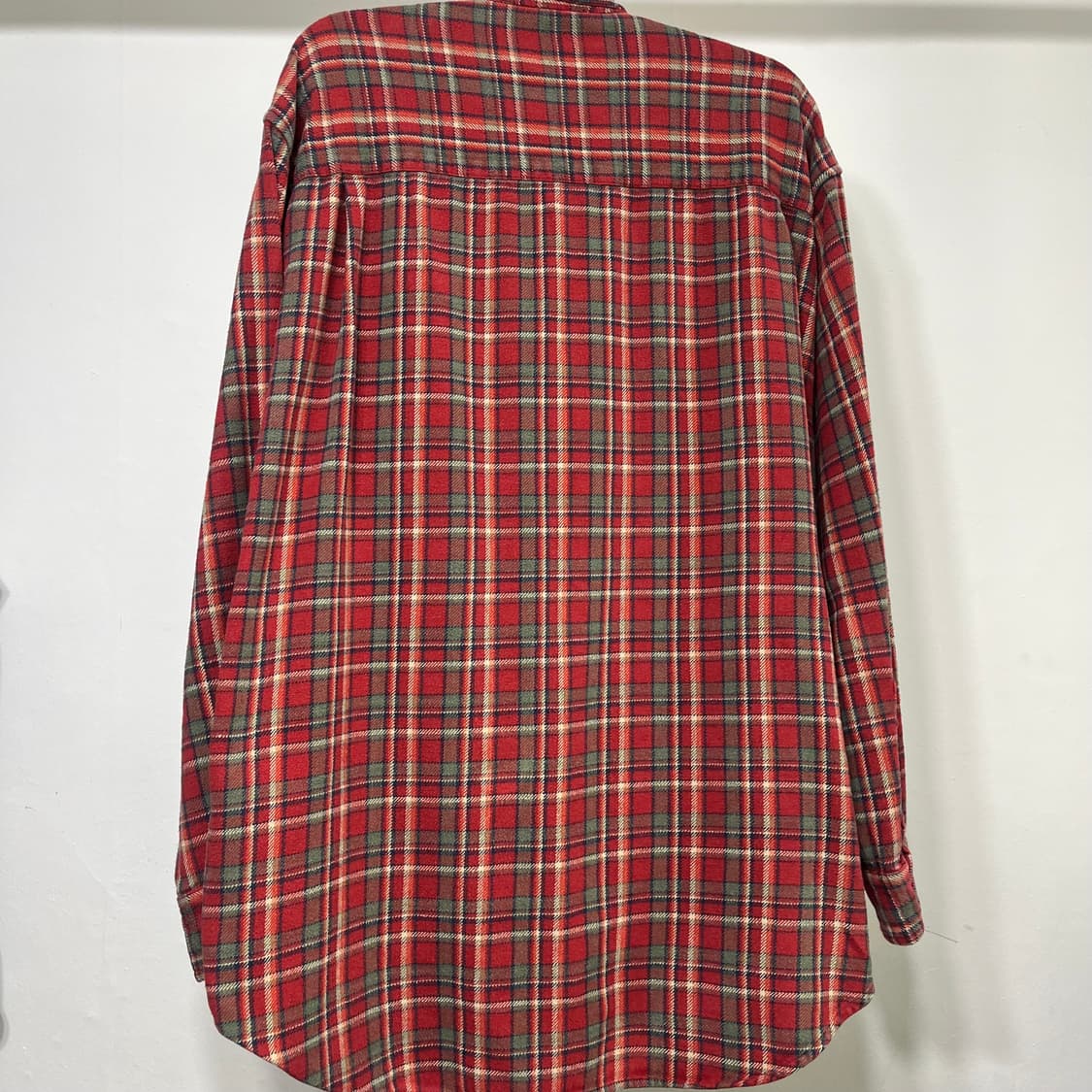 90s HEAVY COTTON FLANNEL 헤비코튼 플란넬 셔츠 상품이미지7