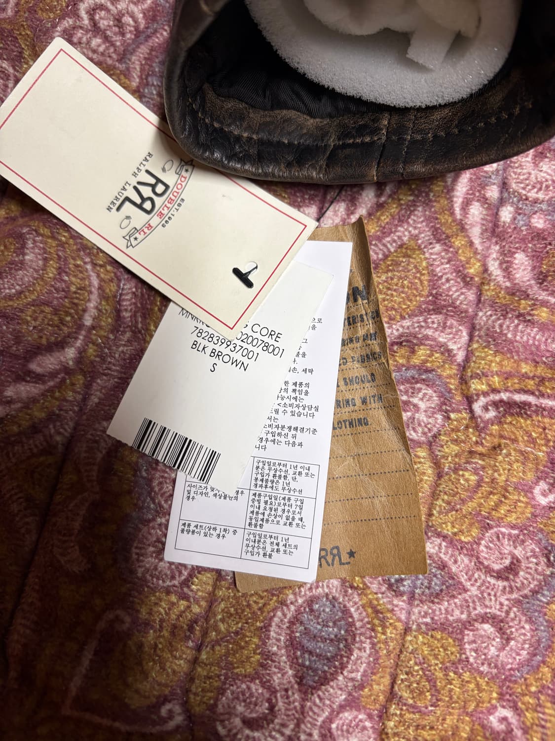 RRL 뉴스보이 S 판매합니다 상품이미지4