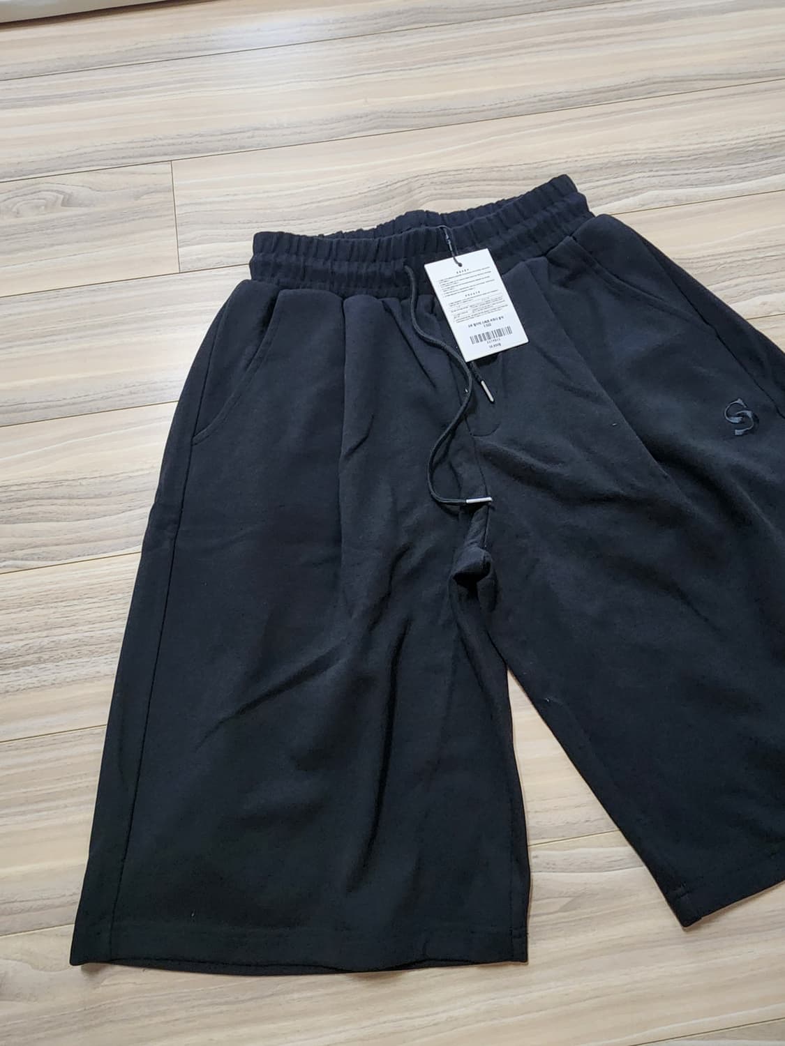 세븐셀라버뮤다팬츠반바지블랙 상품이미지3