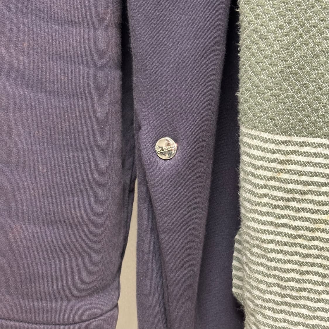 L) bless 블레스 코튼 숄 코트 상품이미지2