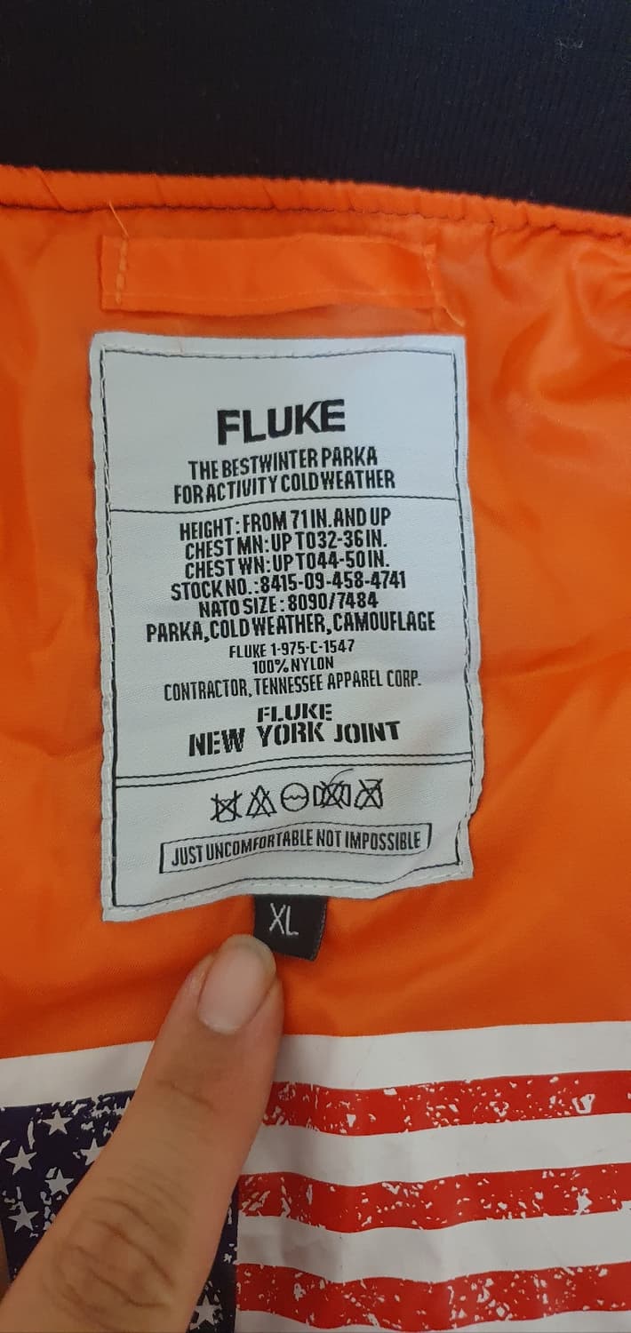 플루크 시그니처 MA-1 항공점퍼 상품이미지4