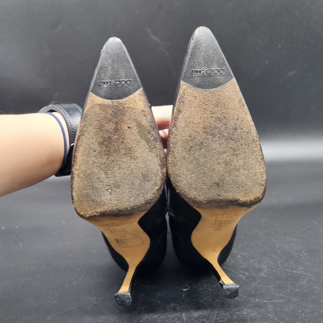 지미추 롱부츠 36 230 굽10 상품이미지3