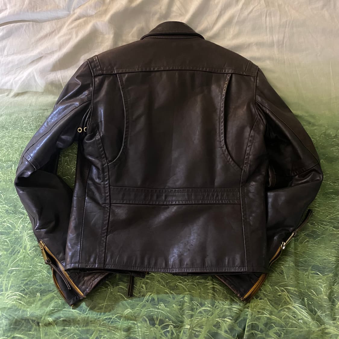 디스퀘어드2 다크브라운 싱글레더 자켓 상품이미지7