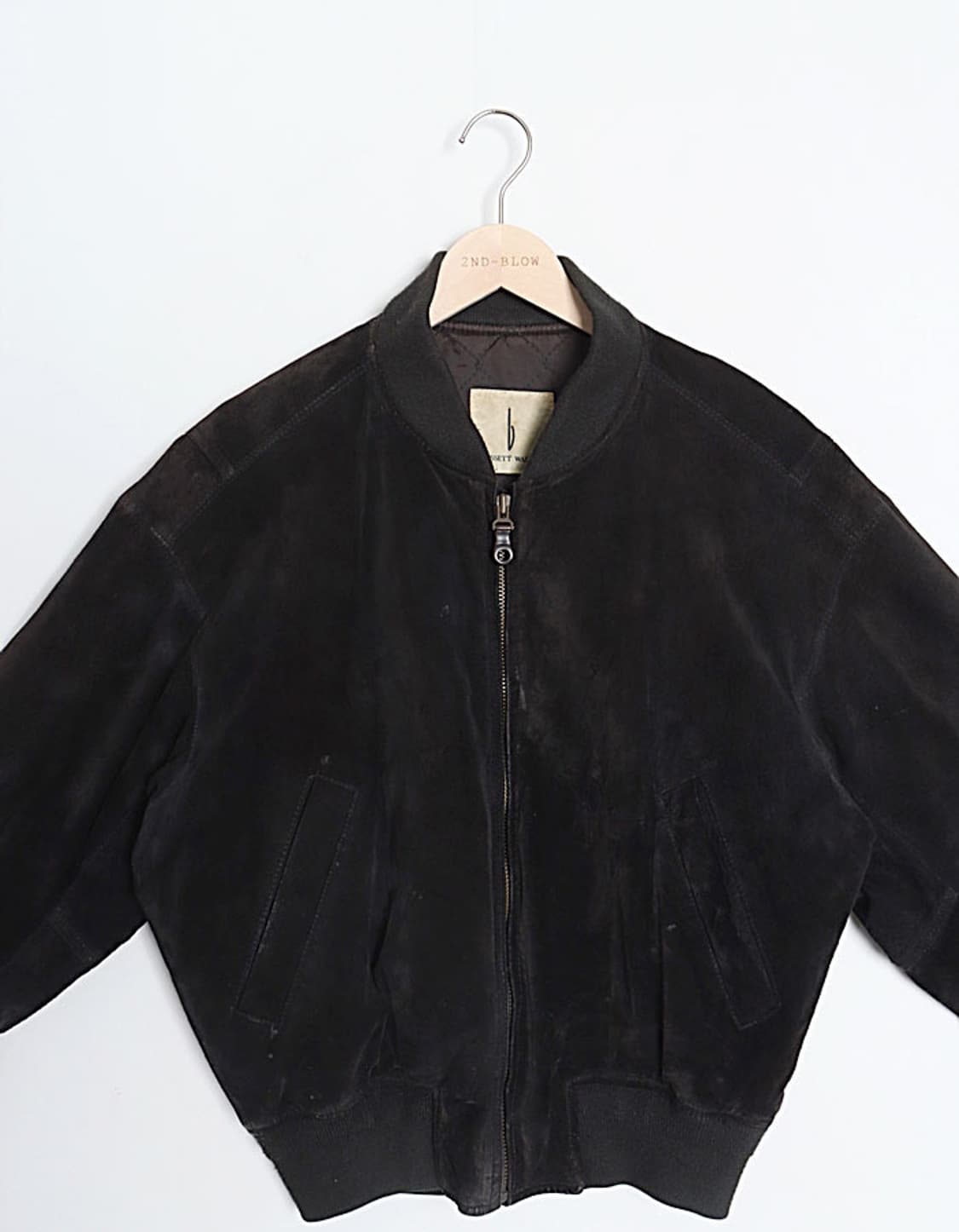 90's BASSETT WALKER PigSuede Blouson 상품이미지2