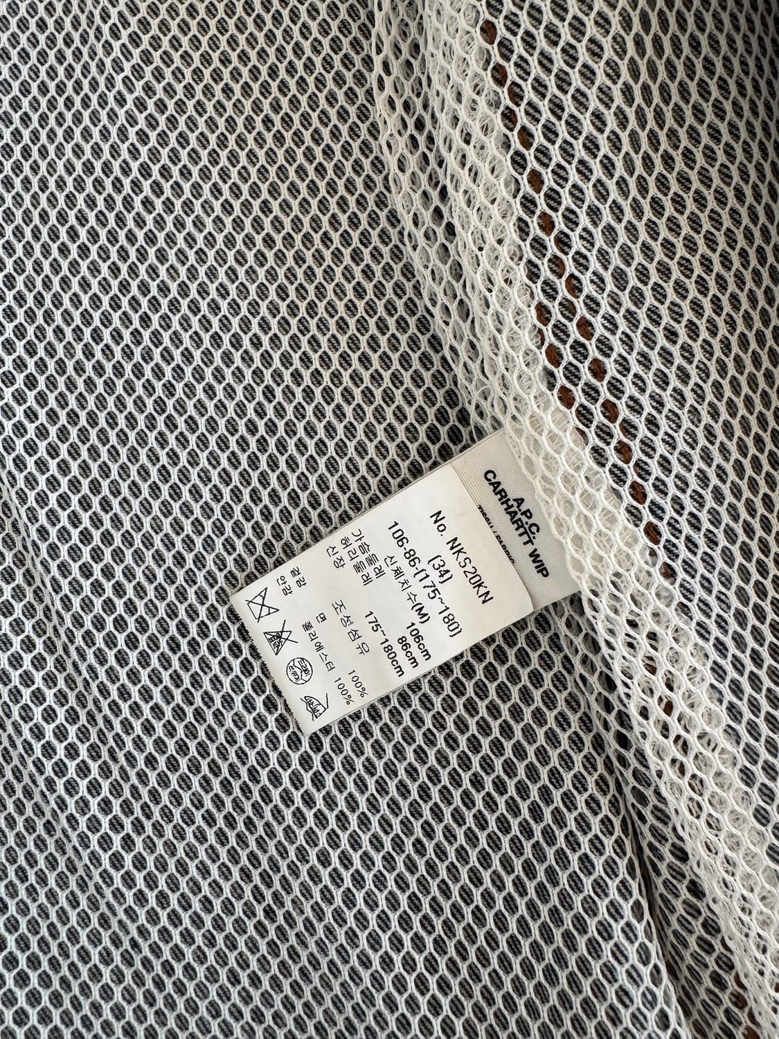 Apc 칼하트 데님 자켓 상품이미지5