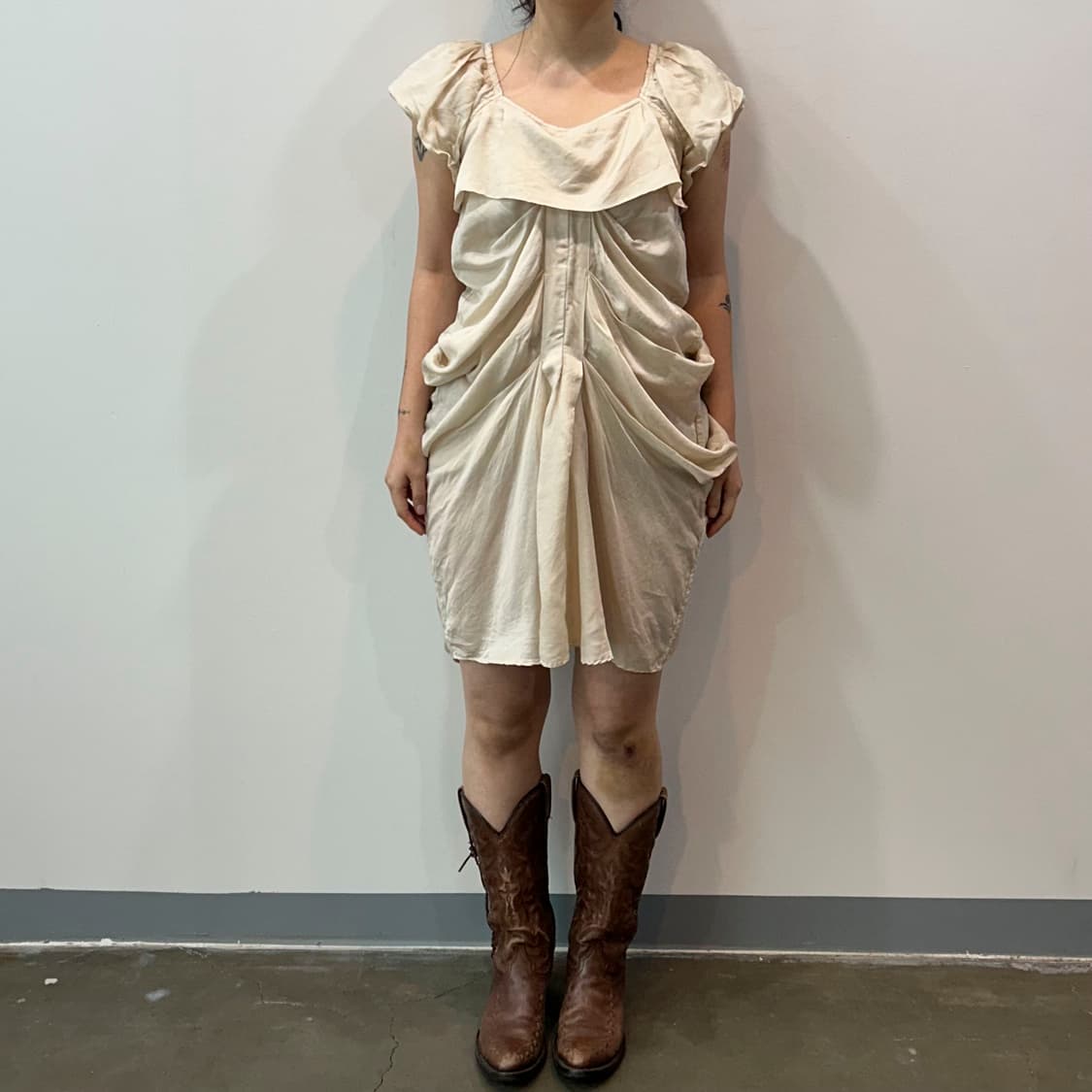 Zucca 드레이프 셔링 ops 상품이미지7