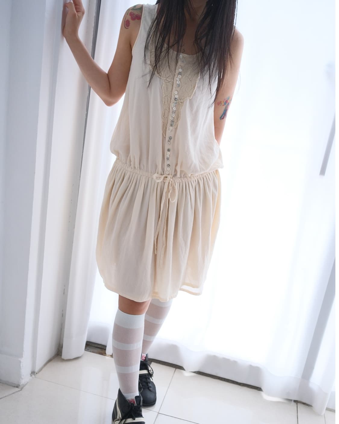 Multi-button dress 상품이미지3