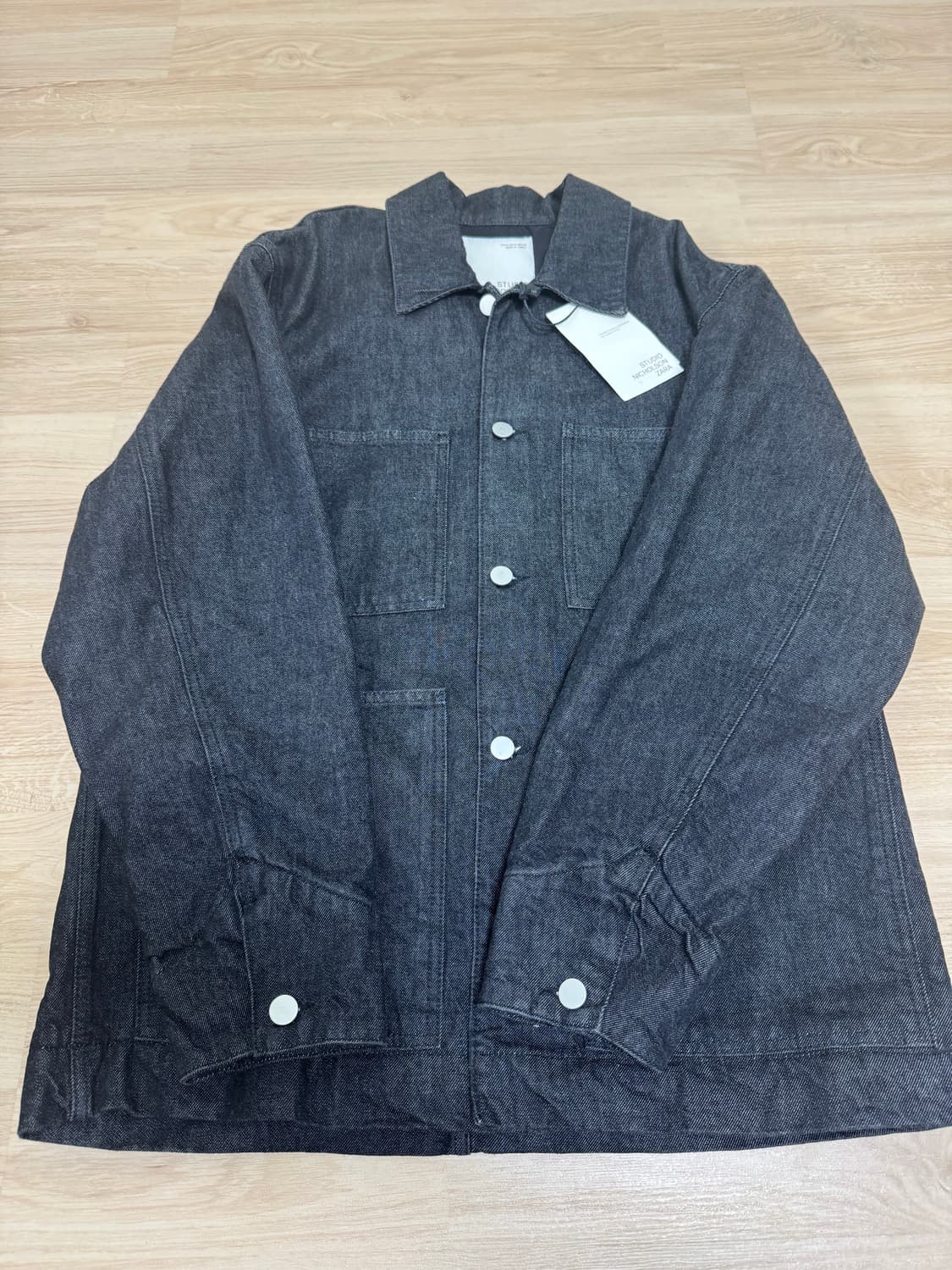 [새상품 / M] ZARA X STUDIO NICHOLSON 데님 자켓 상품이미지3