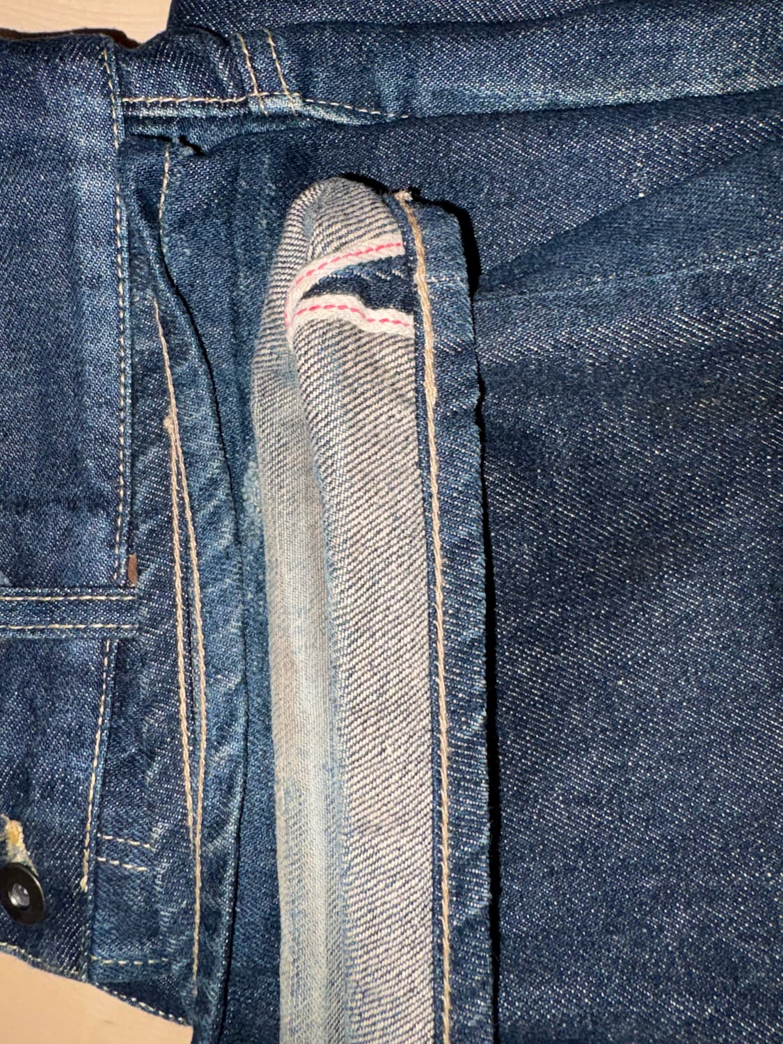 빈티지 에비수 Evisu 셀비지 데님 상품이미지5
