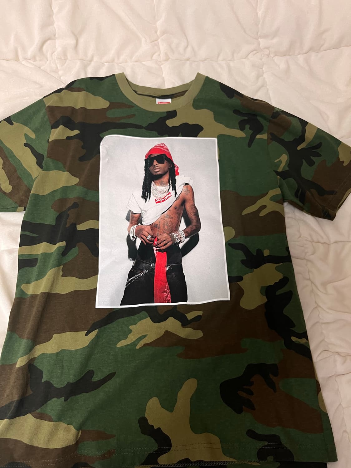 (L)슈프림 플레이보이 카티 티 우드랜드 카모  상품이미지1