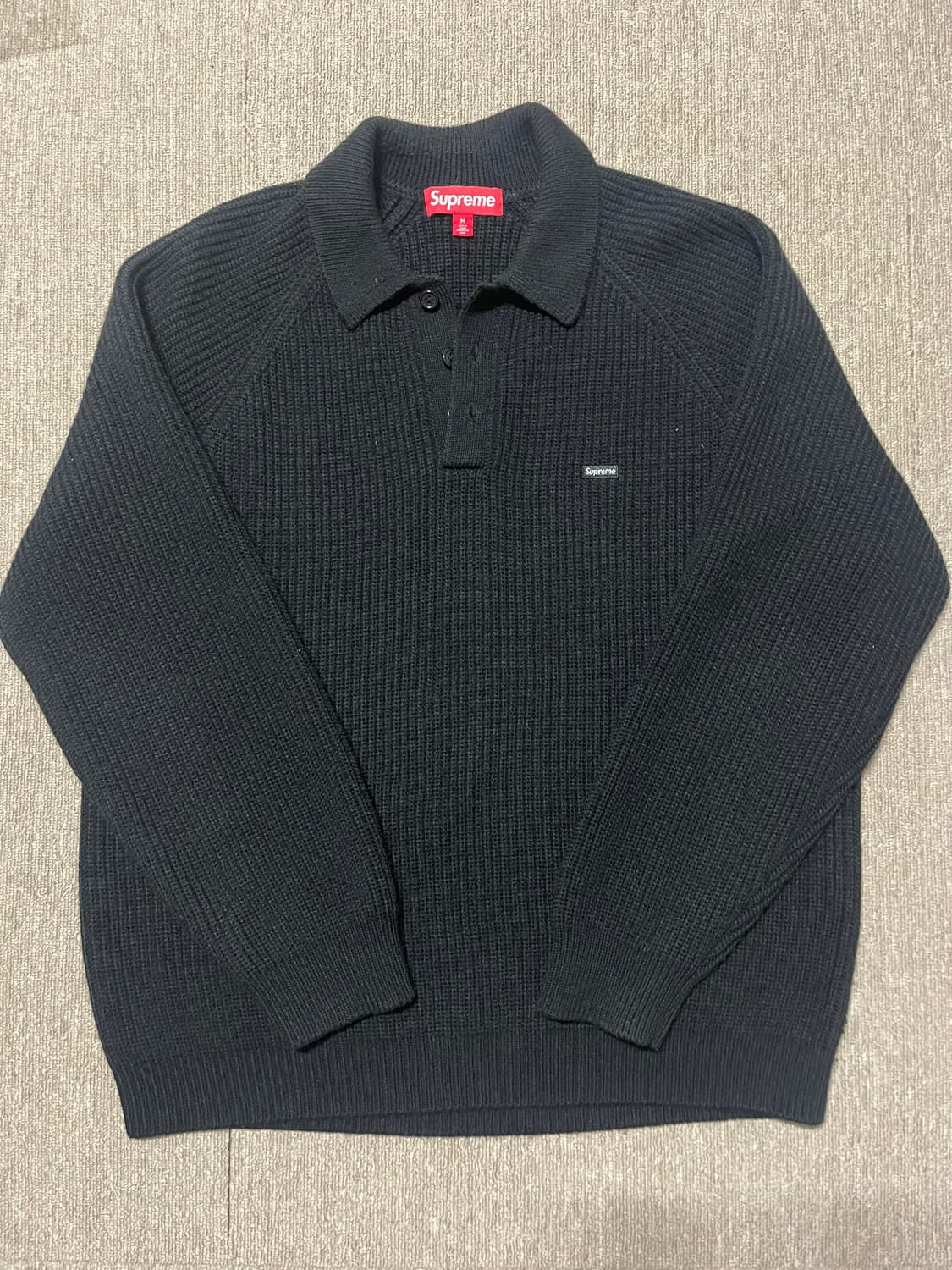 슈프림 25fw 폴로 스웨터 M사이즈 상품이미지2