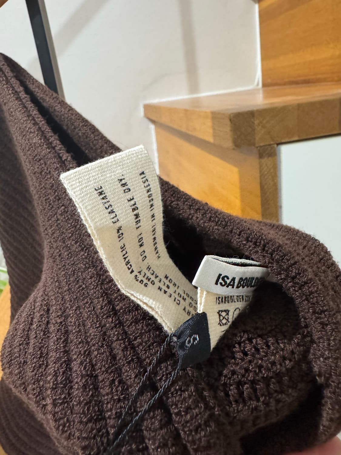 이사볼더 니트 스커트 상품이미지3