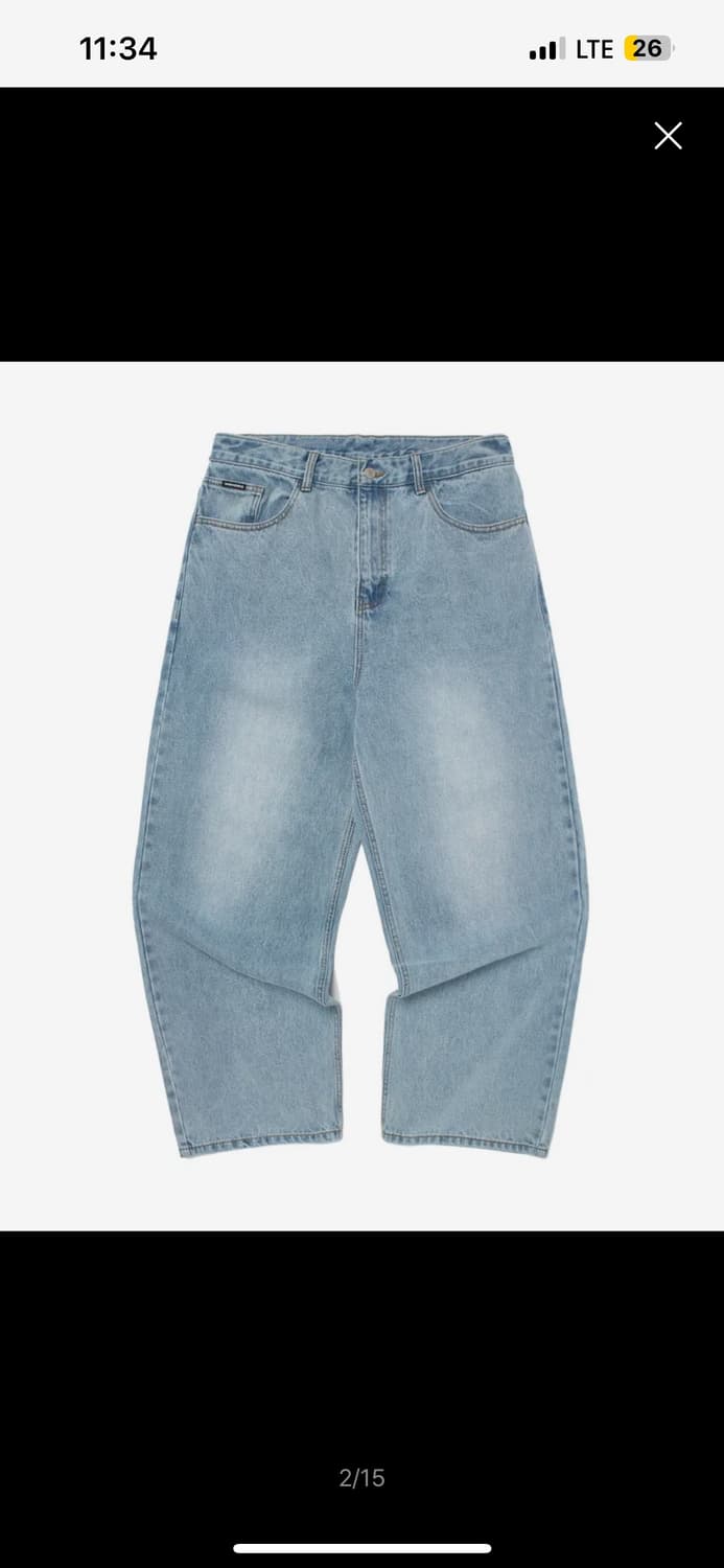 위캔더스 DWARF DENIM PANTS (L.DENIM) 상품이미지2