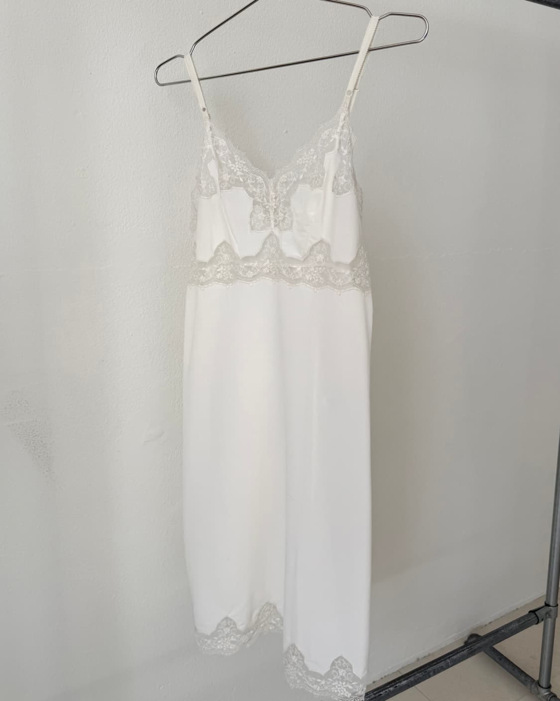 빈티지 레이스 레이어드 원피스 상품이미지1