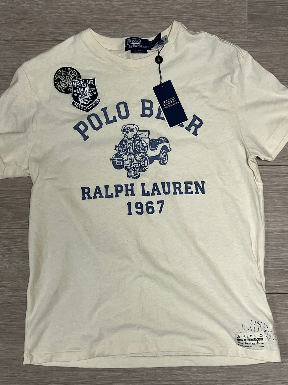 (백화점판,새상품) 폴로 베어 저지 티셔츠 상품이미지3