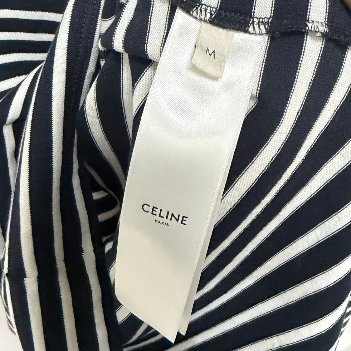 [S+급/M] 셀린느 트리오페 스트라이프 긴팔 티셔츠 상품이미지6