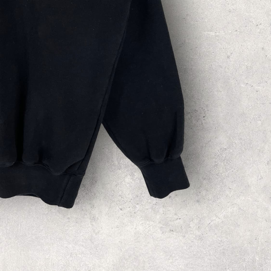 꼼데가르송 옴므 91’s 백로고 하프 넥 맨투맨 상품이미지4