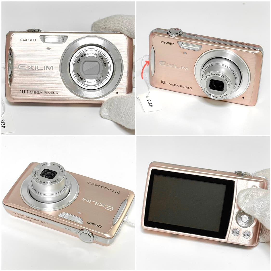 카시오 엑슬림 Z270 로즈골드 빈티지디카 상품이미지4