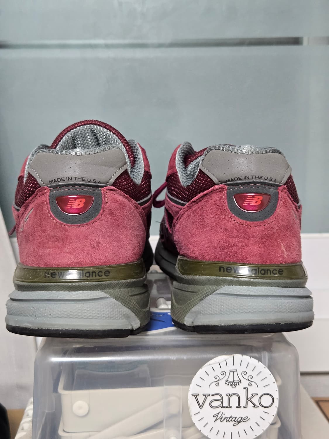 [280] 뉴발란스 990v4 버건디 상품이미지5