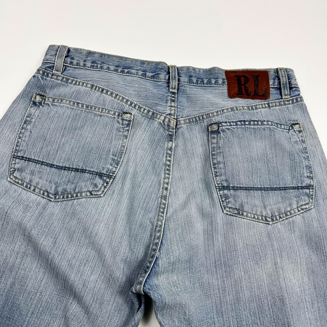폴로 랄프로렌 클래식 워싱 데님 팬츠 (34인치) 상품이미지5