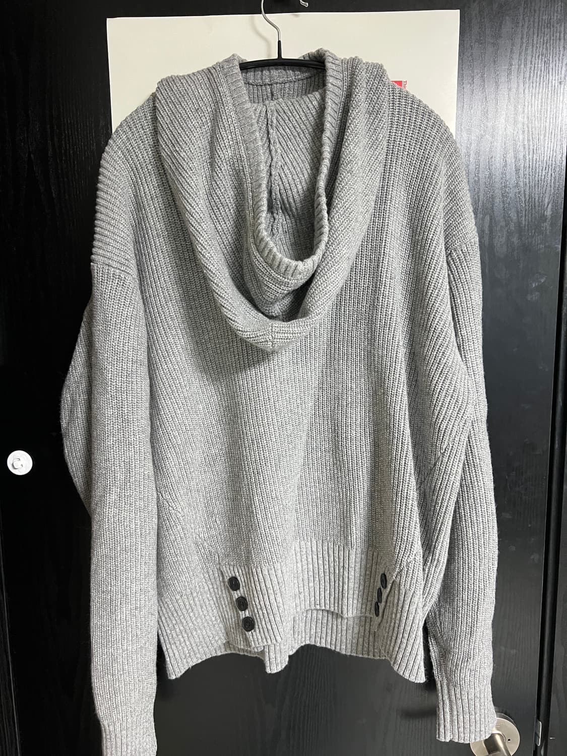 미세키서울맨 니트 후드티 (3사이즈) 상품이미지2