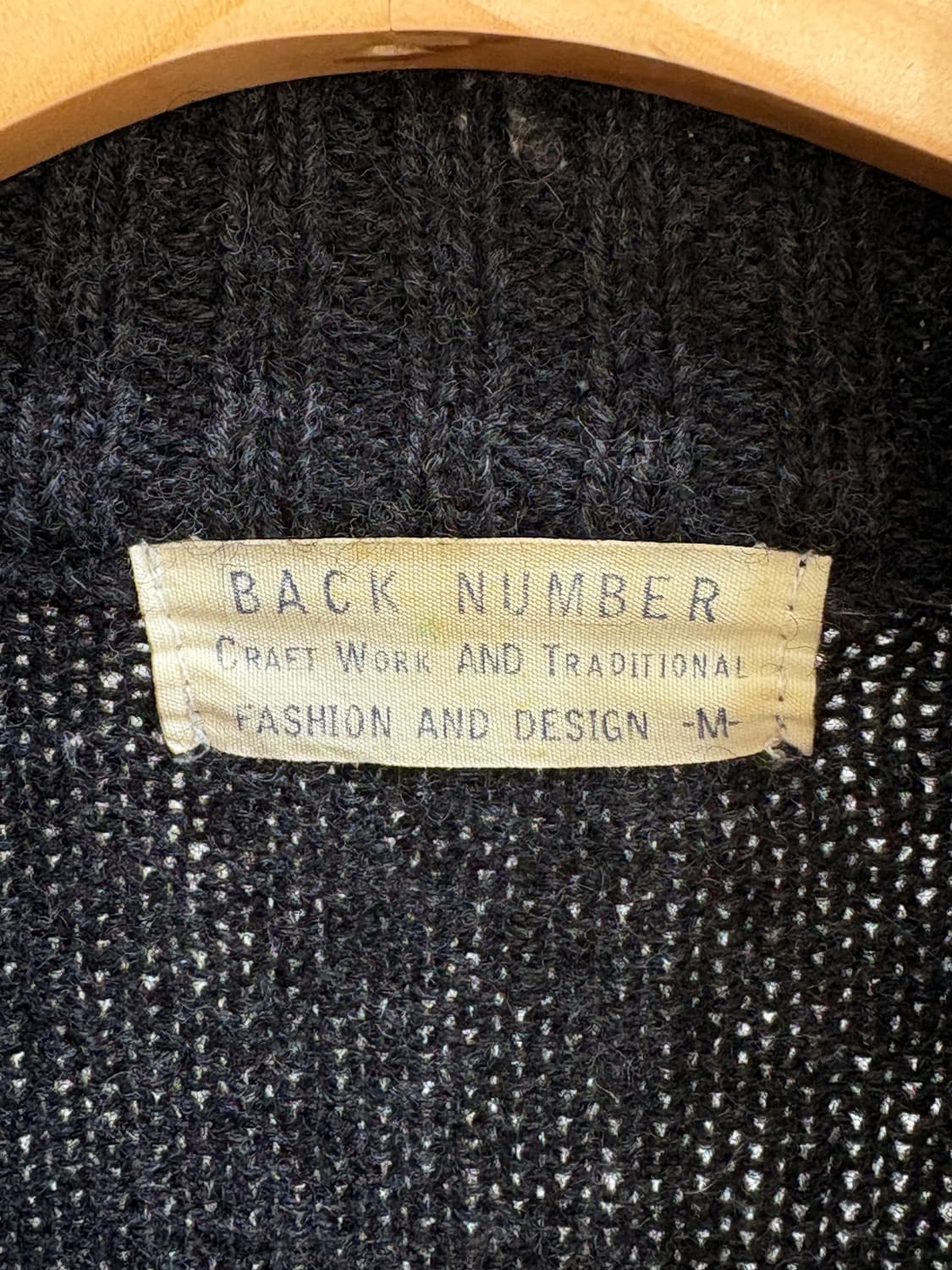 BACK NUMBER 니트 상품이미지6