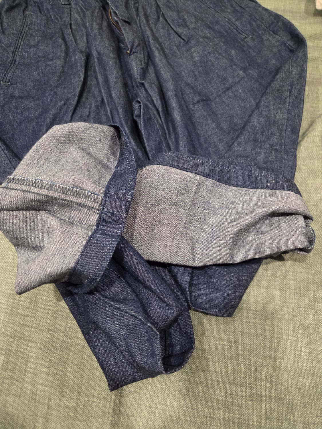 포스트오버롤즈 E-Z Lax 4 6oz 데님 상품이미지3