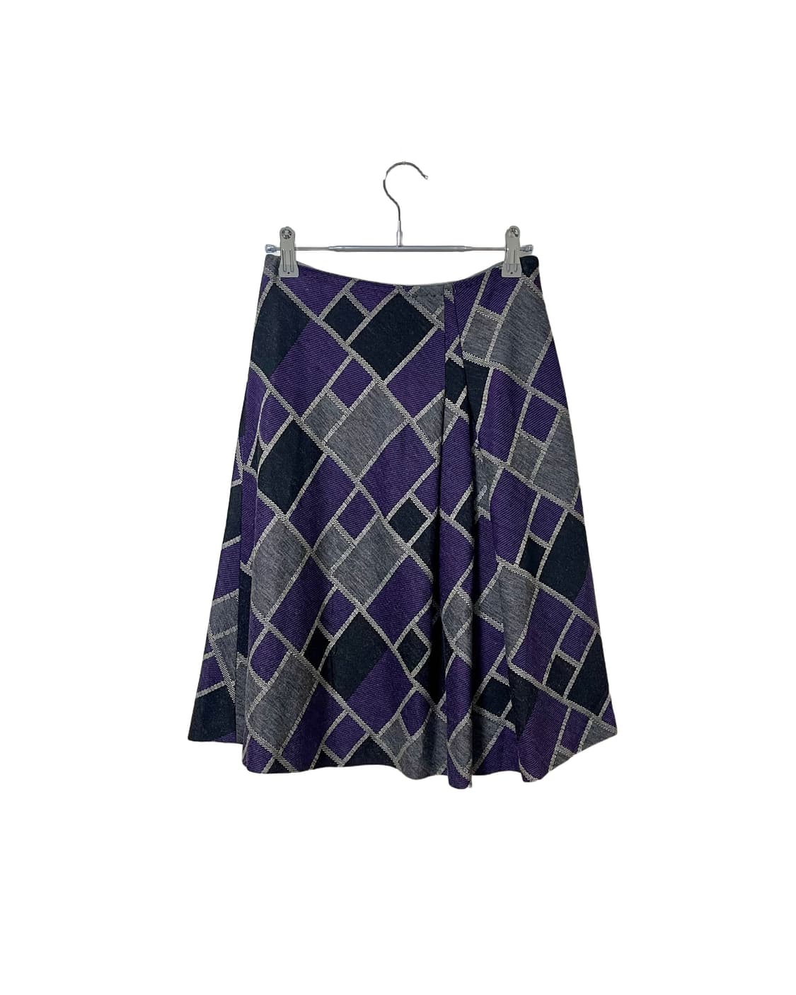 STRAWBERRY-FIELDS Geometric A-line Wool 상품이미지1