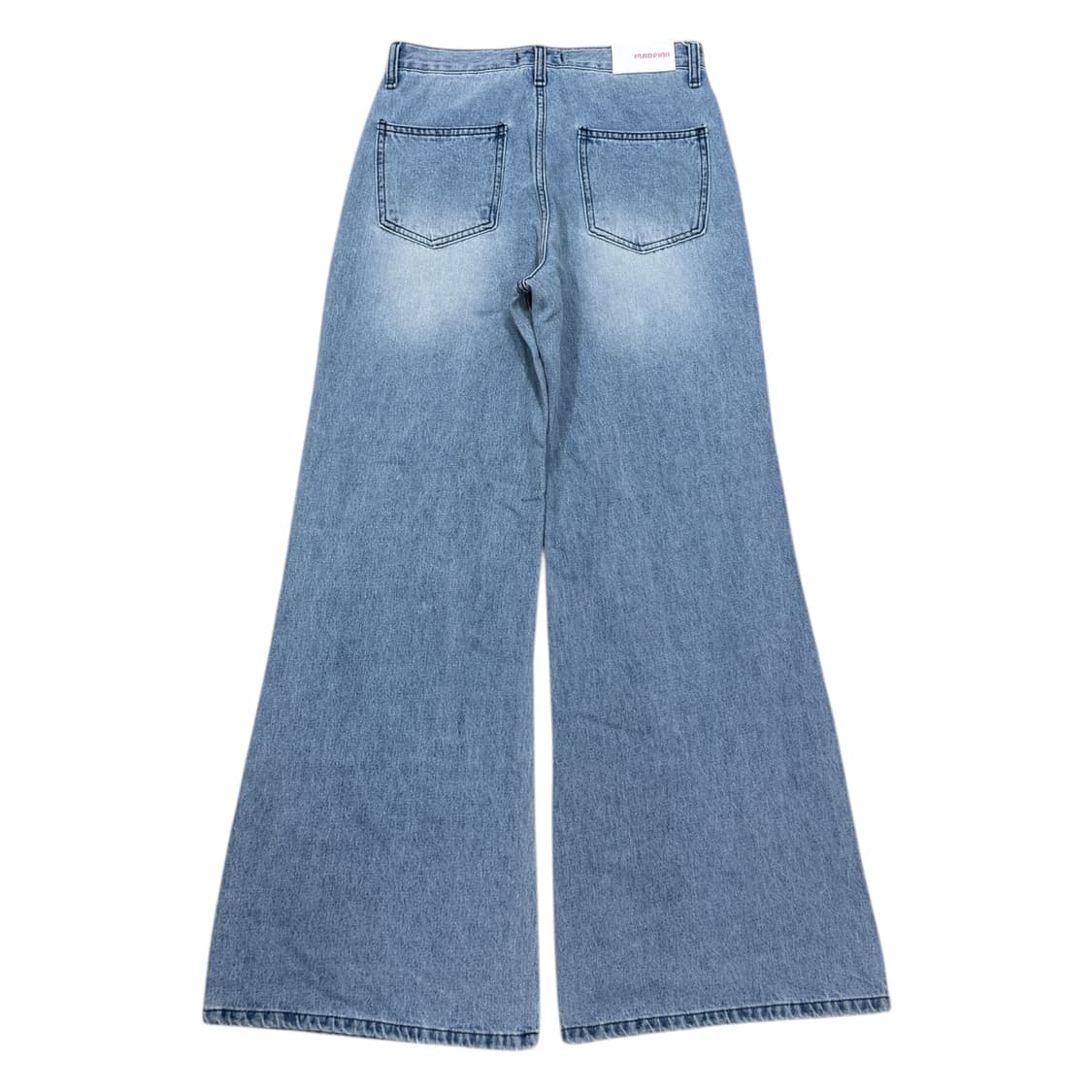 매드핑크 하트 포켓 부츠컷 데님 팬츠 바지 1 상품이미지3