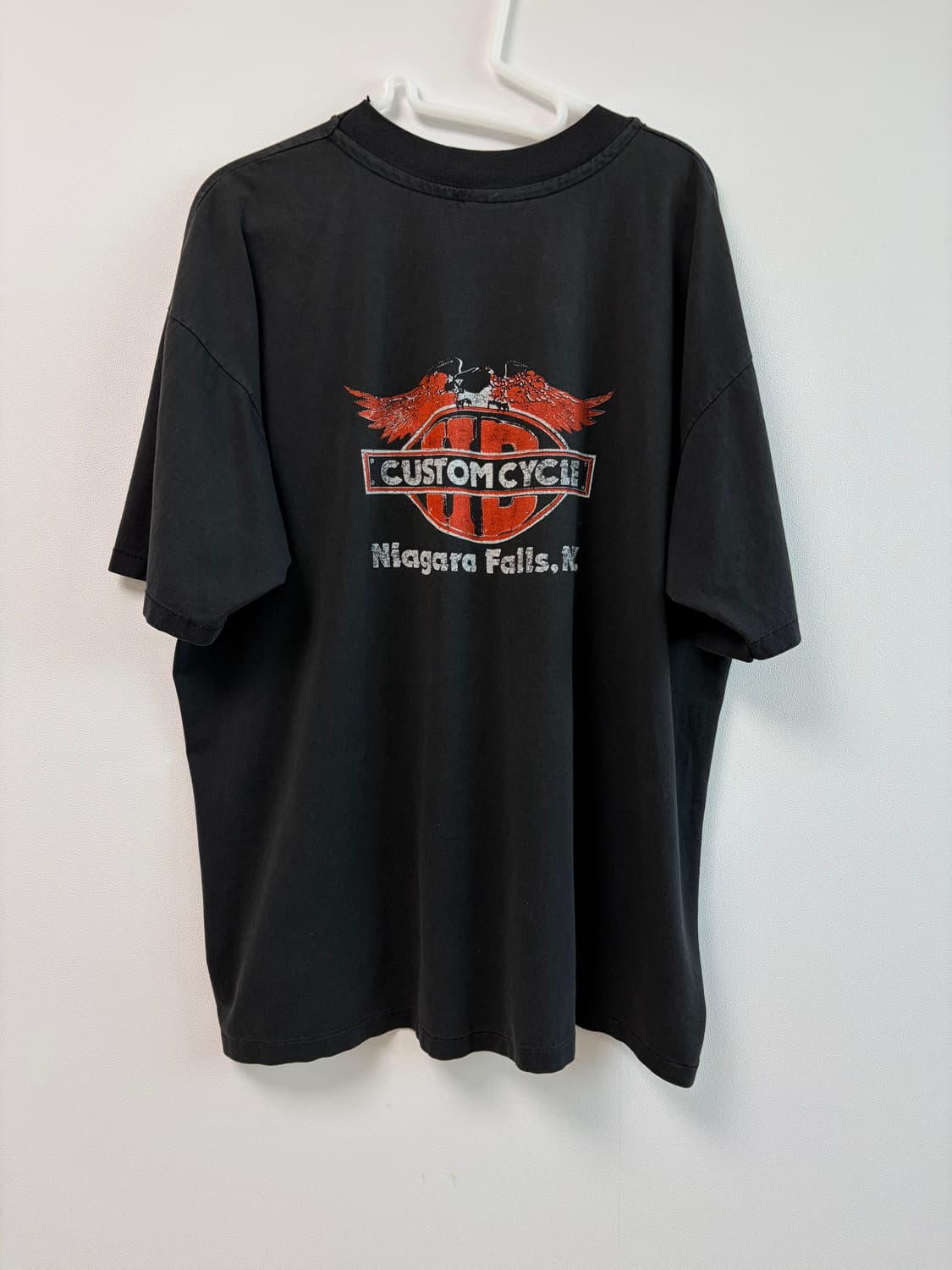 90s Hanes '바이크 써클' 빈티지 티셔츠 상품이미지1