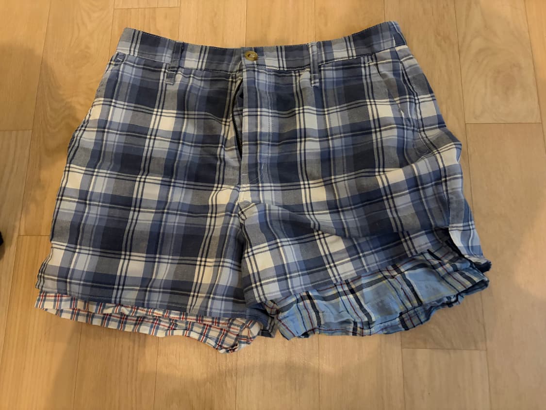 아조바이아조 체크바지 상품이미지2