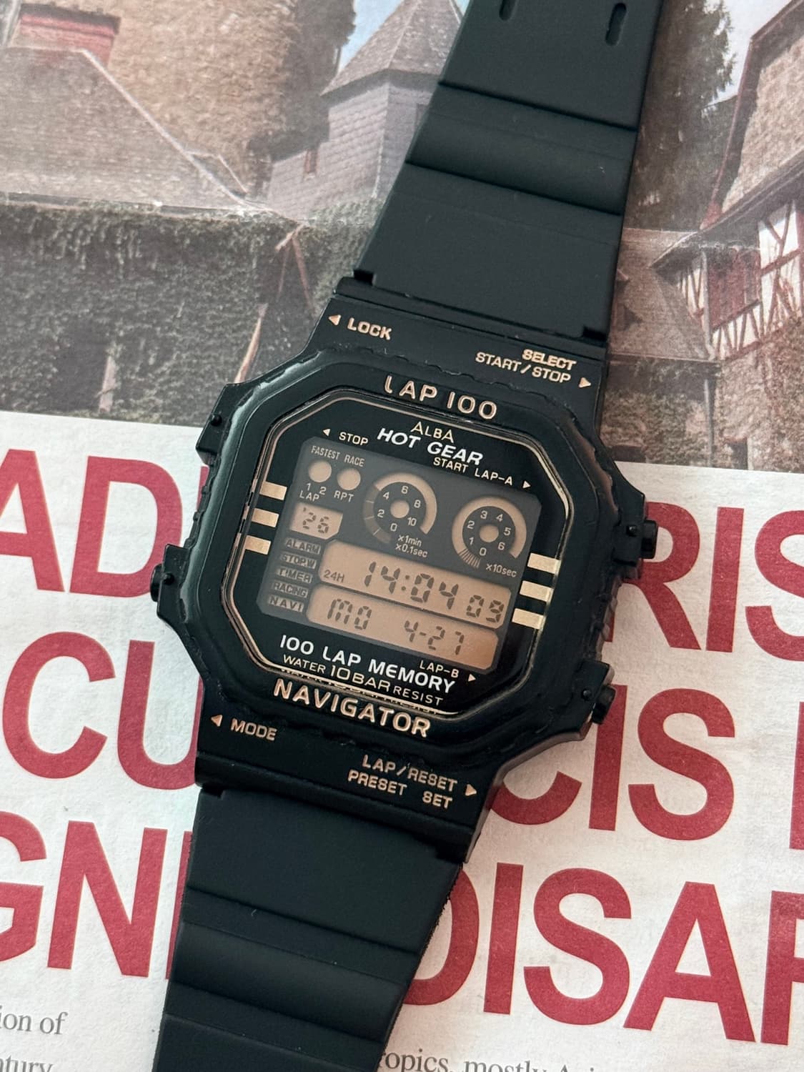 Seiko 세이코 ALBA HOT GEAR 네비게이터 상품이미지1